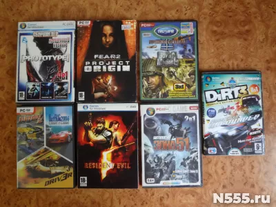 Игры на DVD дисках для ПК